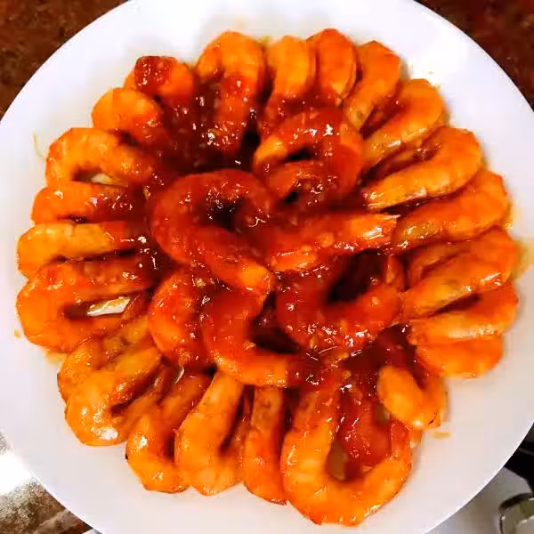 自己制作熇大虾的方法